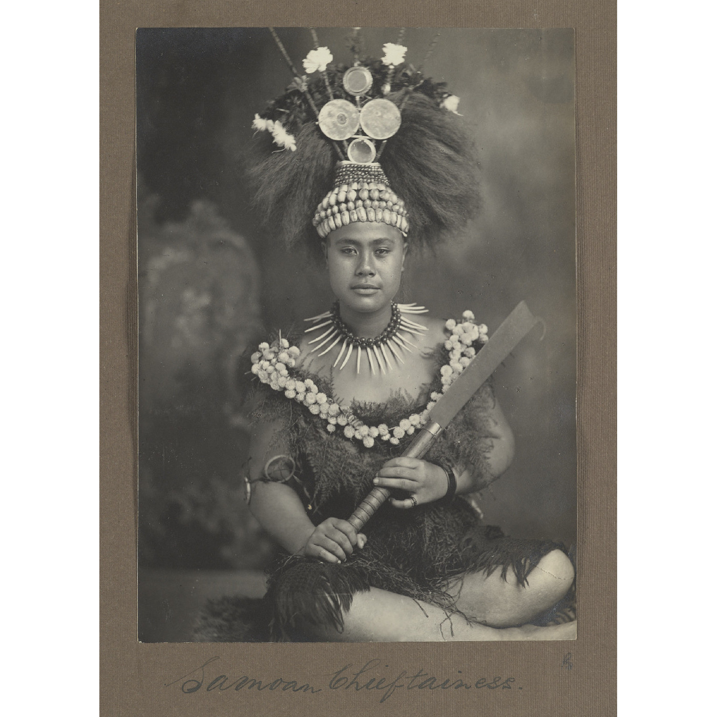 Samoan chieftainess