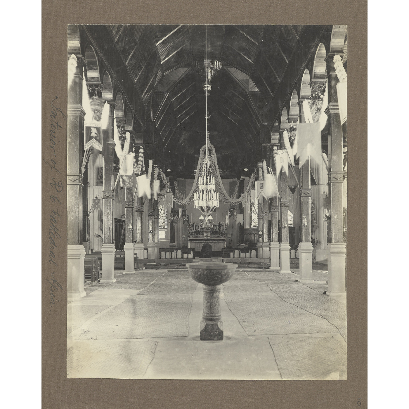 Interior of Roman Catholic Cathedral, Apia