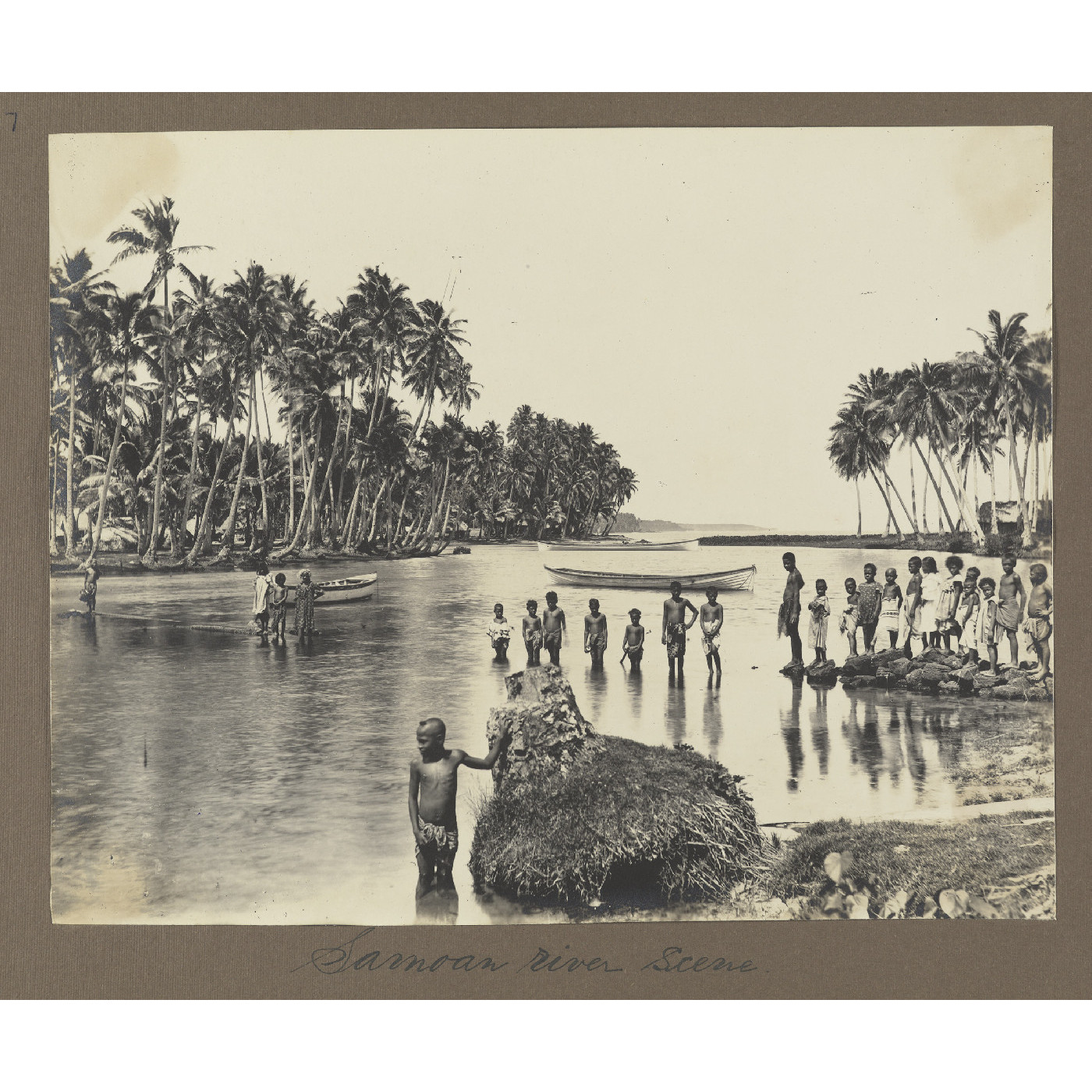 Samoan river scene