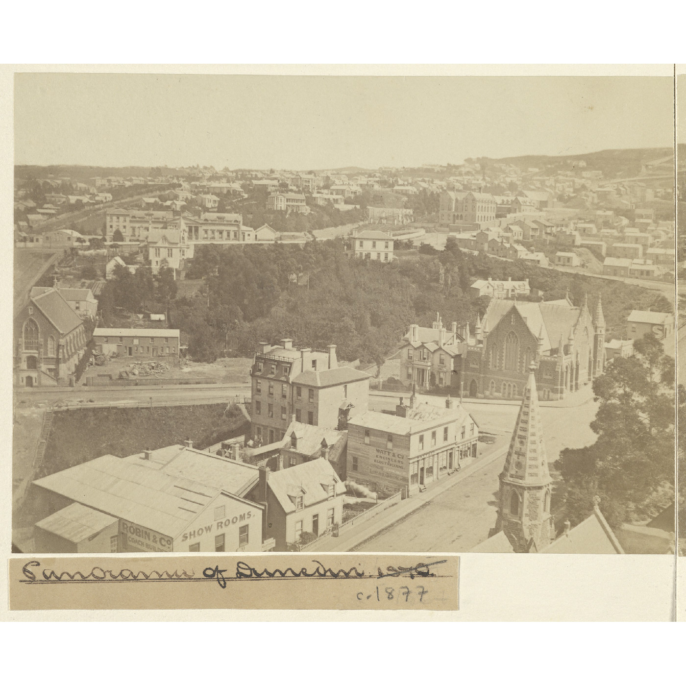 Panorama of Dunedin [part 1 of 8]