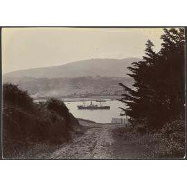 Towards Dunedin, across Otago Harbour