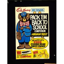 Cadbury Hudson 'Pack 'em back to school' competition'