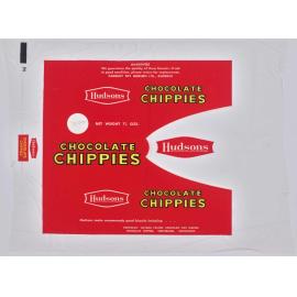 Hudsons Chocolate Chippies [wrapper]