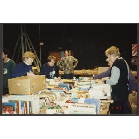 Elizabeth Hanan and others at the Regent Book Sale