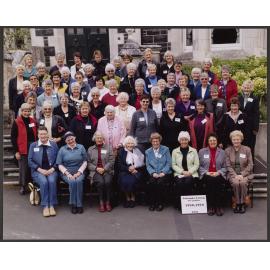1950-1954 group at Columba College reunion 