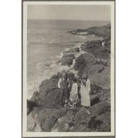 Henry Brasch, unidentified woman and [Lesley Brasch]