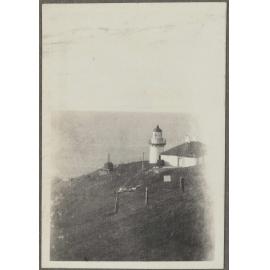 Lighthouse on cliff