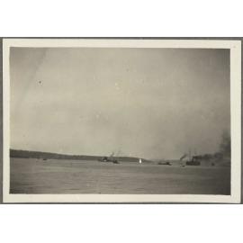 Multiple ships in a harbour