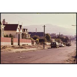 Road widening works, Highgate, Roslyn