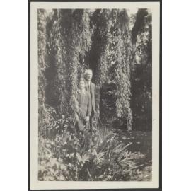 Henry and Lesley Brasch standing among trees