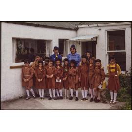 Brownies and Guides at Sidey Lodge