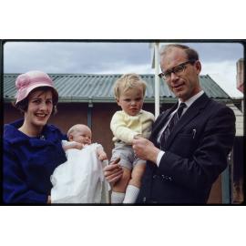 'Family group, Alison's christening'