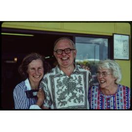 Jennifer Scott, Sir John Walsh, and Lady Enid Walsh