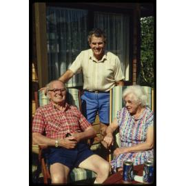 Sir John and Lady Walsh, with their son John Kingsley Walsh