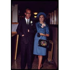 Elizabeth and Murray Hanan, after their wedding