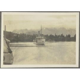 Ship on Lake Wakatipu