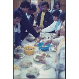 Shared meal at Brockville School