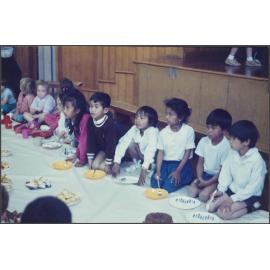 Shared meal at Brockville School