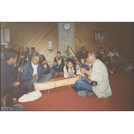 Performance of Khmer music using traditional Cambodian instruments, Dunedin Public Library