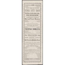 "Victoria Loftus Male and Female Minstrels"