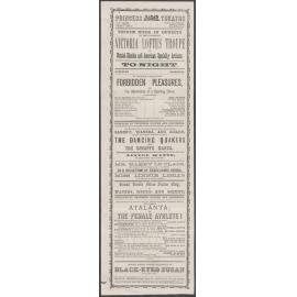 "Forbidden Pleasures, Or, The Adventures of a Sporting Editor."