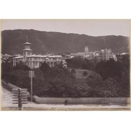 Government House, Roman Catholic Cathedral and Houses of Parliament, Wellington