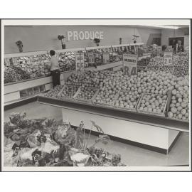 Produce department, Woolworths