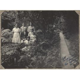 Claude Collins and family