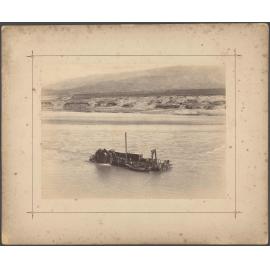 Goldmining Dredge, Current Wheeler, Alexandra