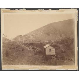 Kaitangata Railway & Coal Company Limited: View of works, looking North