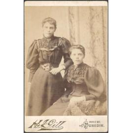 Two unidentified girls