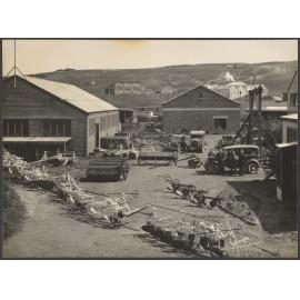 Ploughs and implements at Burnside