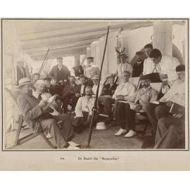 On Board the 'Mapourika'