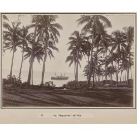 S.S. 'Mapourika' off Niue