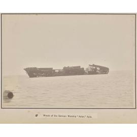 Wreck of the German Warship 'Adler,' Apia