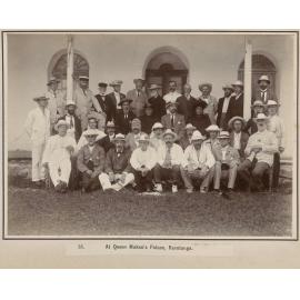 At Queen Makea's Palace, Rarotonga