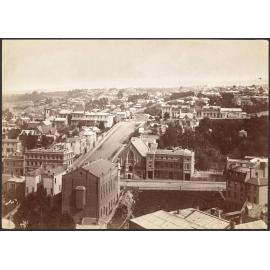 Moray Place west and View Street, Dunedin