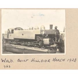 W.a.b. Built Hillside, March 1923