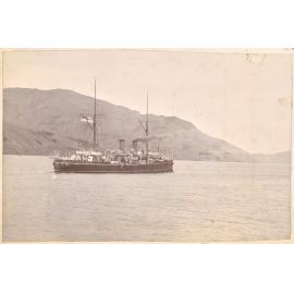 Unidentified steamship