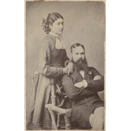 Mr. & Mrs. M. Corliss, donor's great grandparents