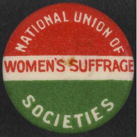 National Union of Women's Suffrage Societies badge