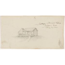Cottage on Stewarts Island (at Patersons River) May 30, 1844