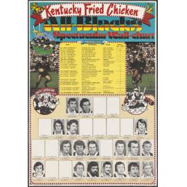 "The Kentucky Fried Chicken All-Blacks Spectacular Wall-chart"