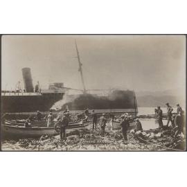 Wreck of the "Waikare": Where passengers landed