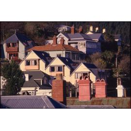 View over Dundas Street showing housing