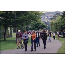 Students on Leith Walk