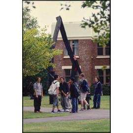 Students on Union Lawn
