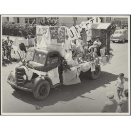 Tawa Flat parade float during the Tawa Flat Centennial