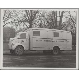 Naval Memorial Plunket Unit truck