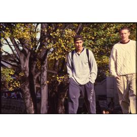 Students on University Campus